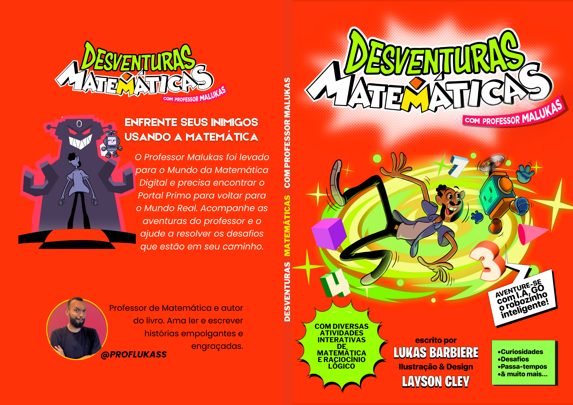 Capa do livro Desventuras Matemáticas