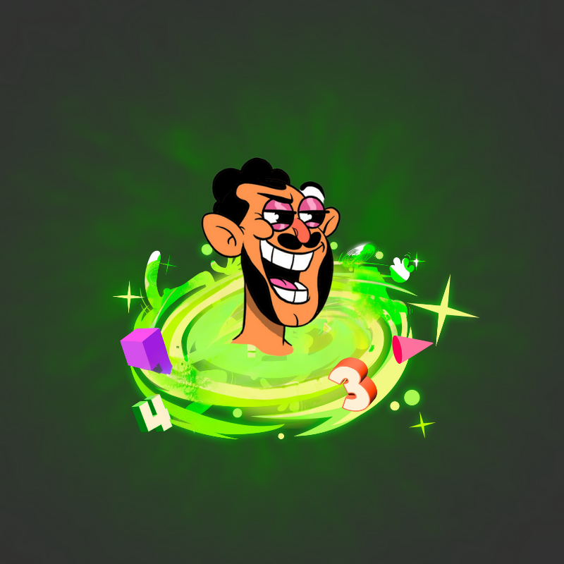 Avatar do personagem Professor Malukas no portal verde